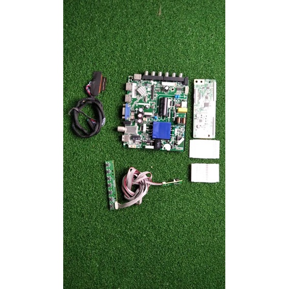 Aiwa JH43DT700S Mainboard, Tcon, Tcon Ribbon, LVDS, Button n Receiver