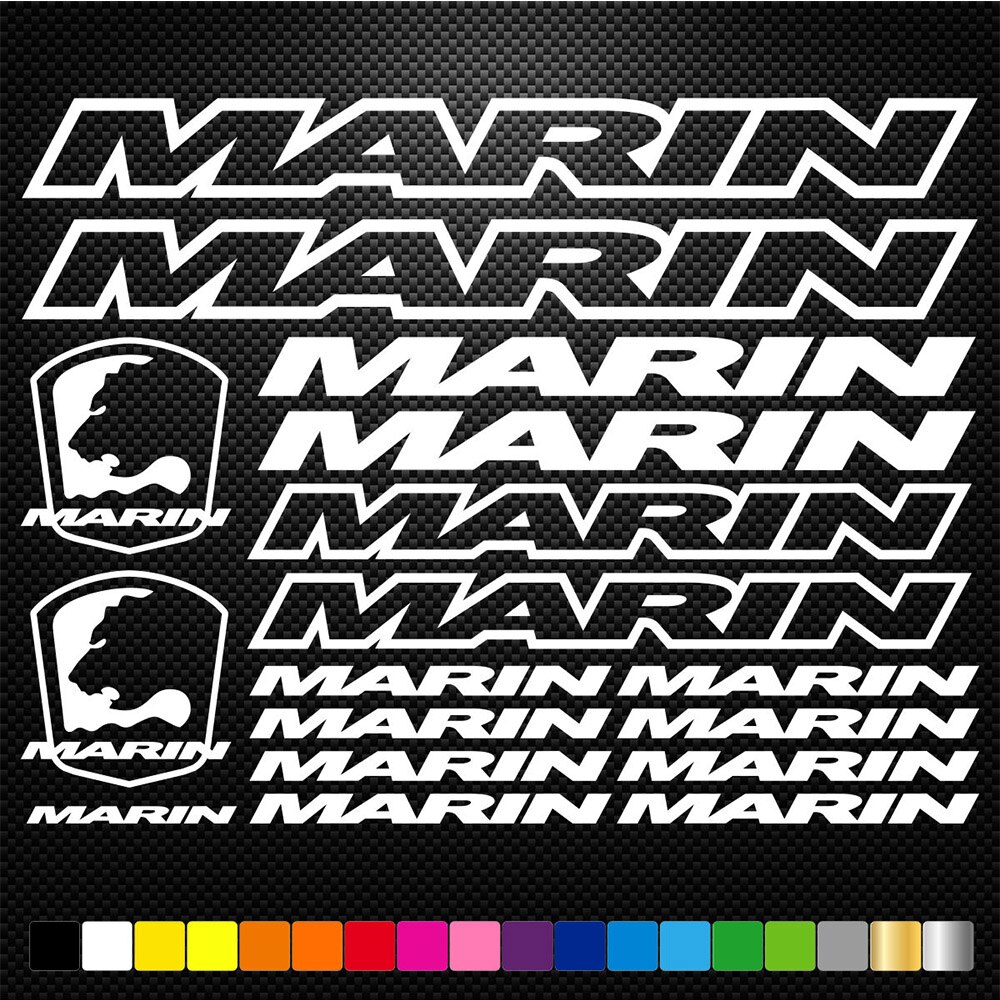 Marin bike stickers discount