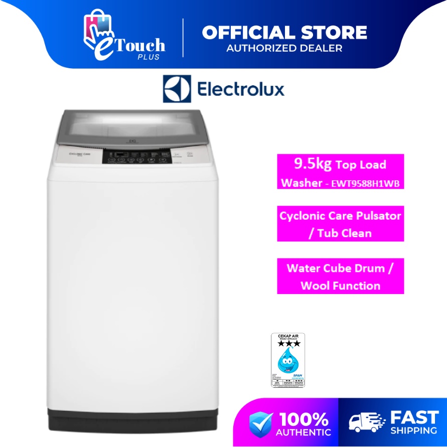 electrolux 9.5 kg washing machine