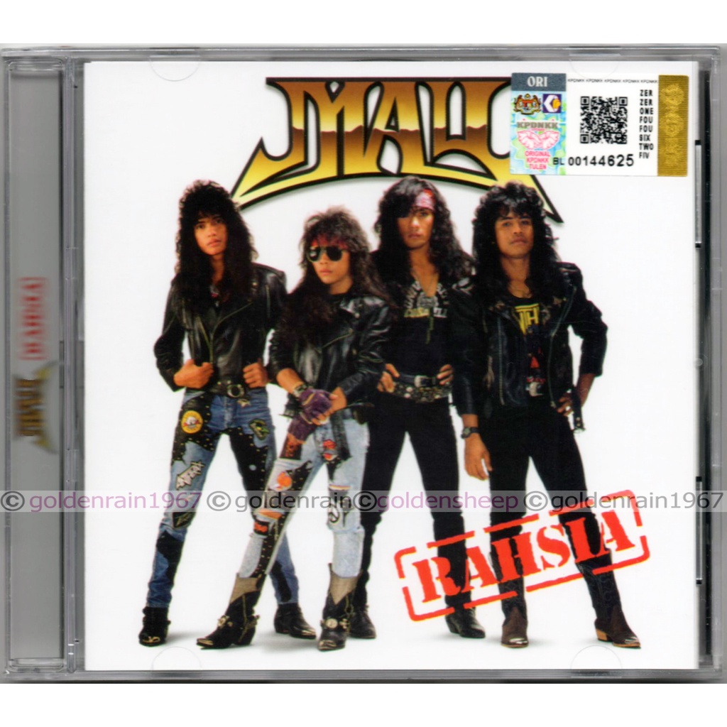 MAY - Rahsia 1990 WARNADA / 2017 SONY MUSIC ORIGINAL CD (HARD ROCK ...