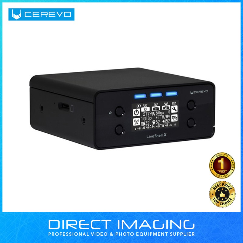 Cerevo LiveShell X PCレス ライブ配信機材 キャプチャーボード CDP