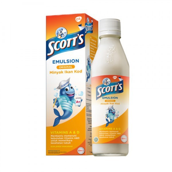 Scott's Emulsion Original 400ml | Shopee Malaysia