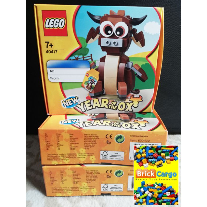 Lego new year of the ox hot sale