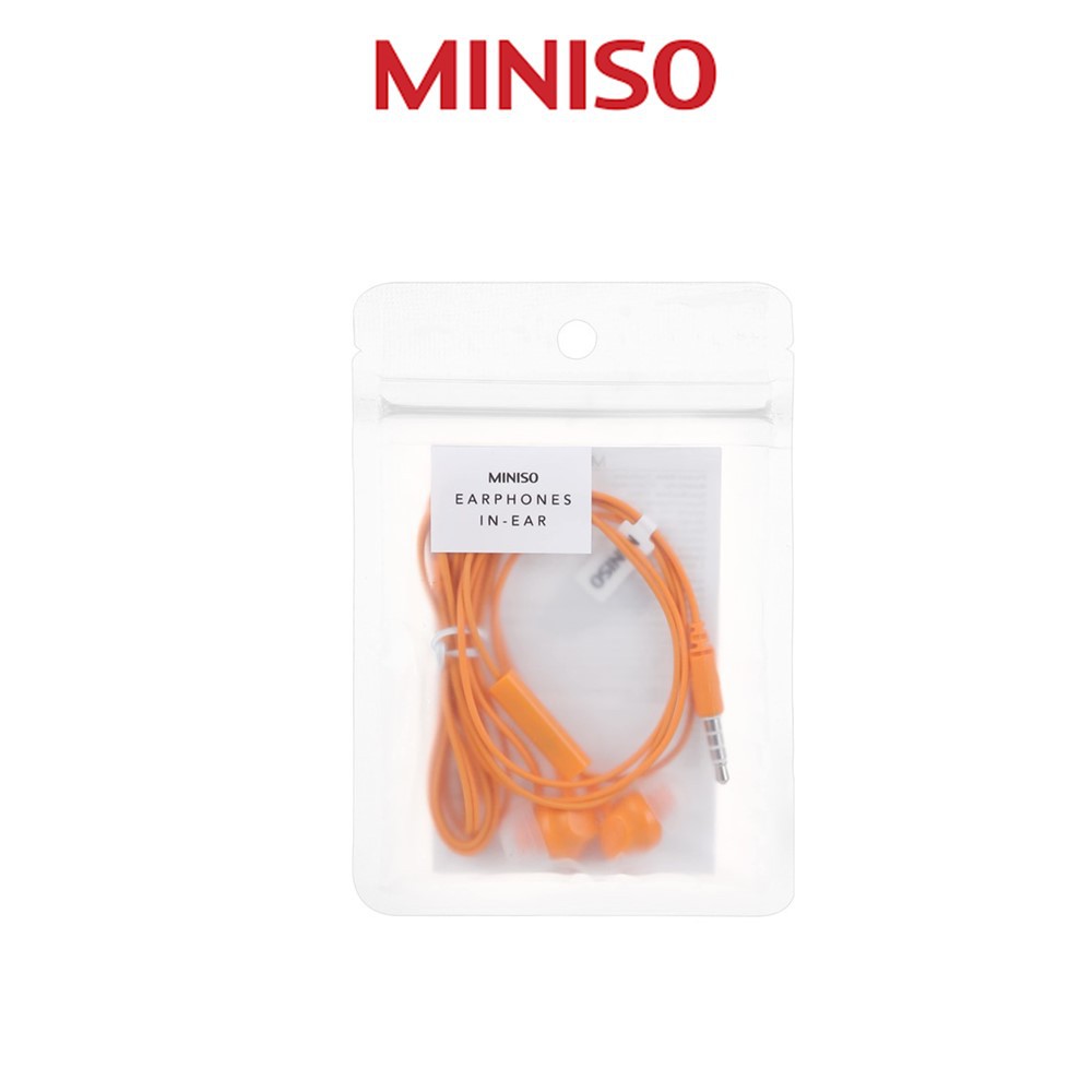 Earphone miniso online shopee