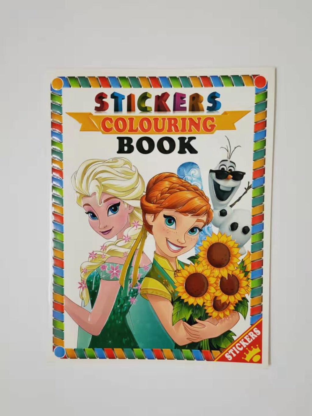 Buku Sticker Warna A4 | A4 Colouring Stickers Book | Early Learning ...