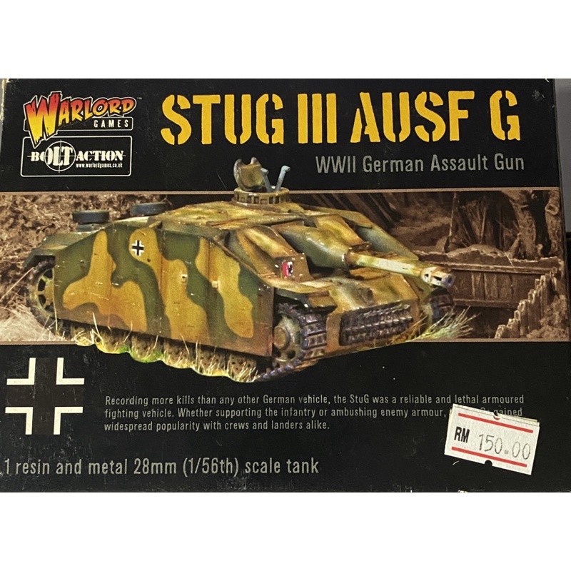 WW2 BOLT ACTION - StuG III - 28mm bemalt in Frankfurt am Main