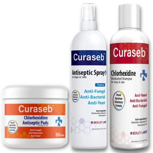 Curaseb chlorhexidine spray for dogs store & cats