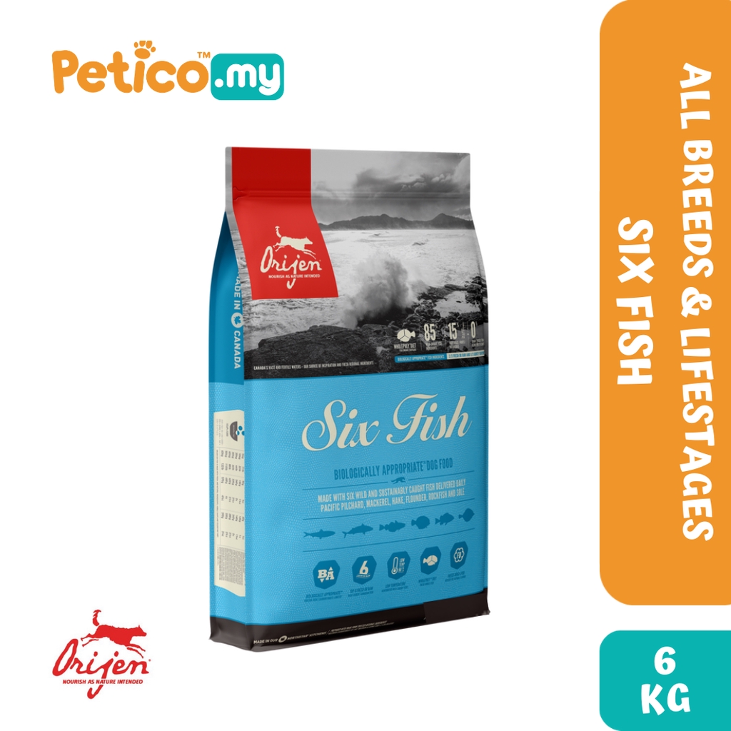 Orijen 6kg Dry Dog Food (Six Fish) Shopee Malaysia