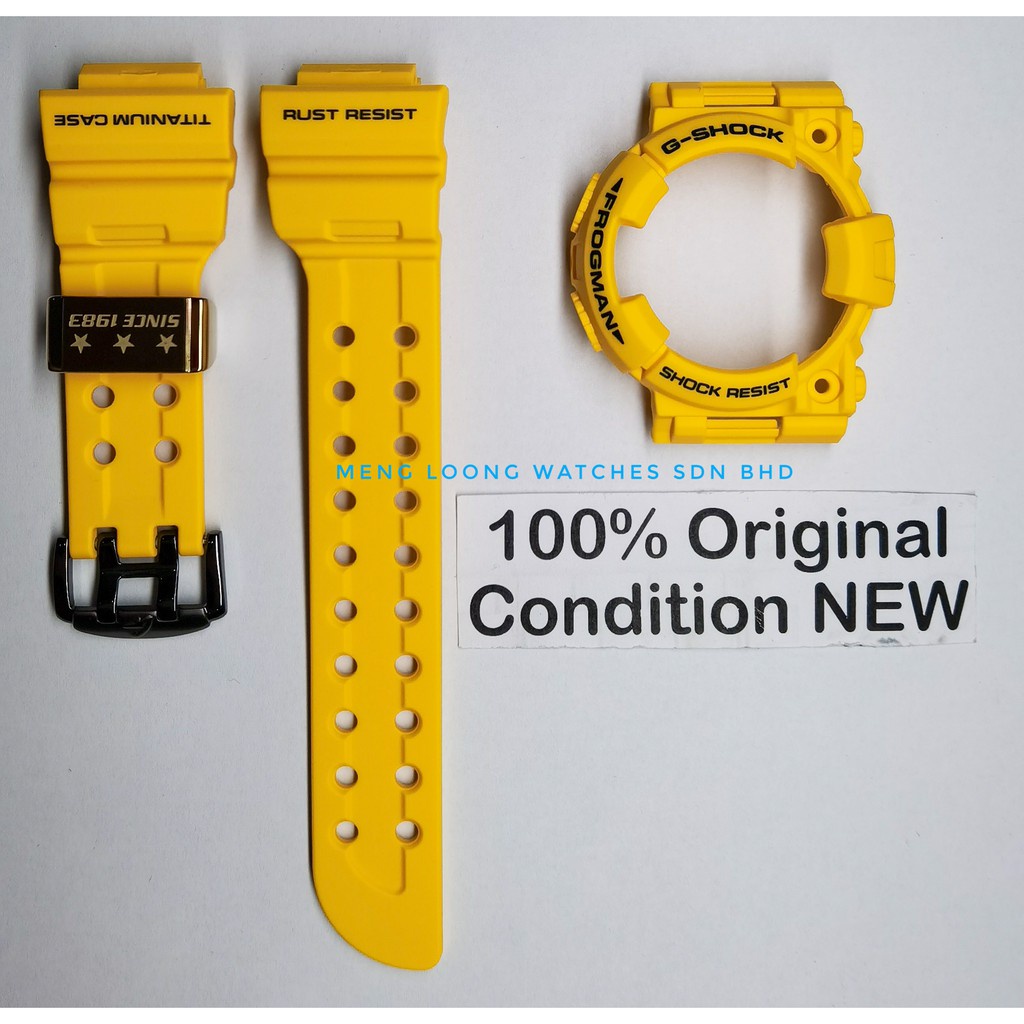 ORIGINAL] G-SHOCK Gf1000 Gwf1000 Gwft1030 FROGMAN BAND AND BEZEL