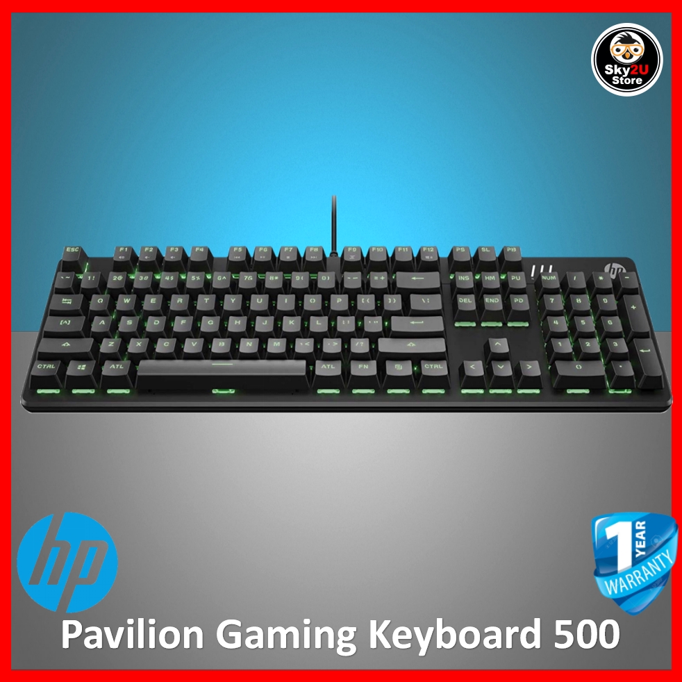 HP Pavilion Gaming Keyboard 500 Shopee Malaysia