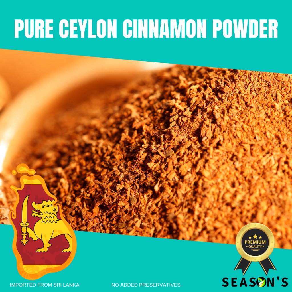 Pure Ceylon Cinnamon Powder | Serbuk Kulit Kayu Manis Sri Lanka ...