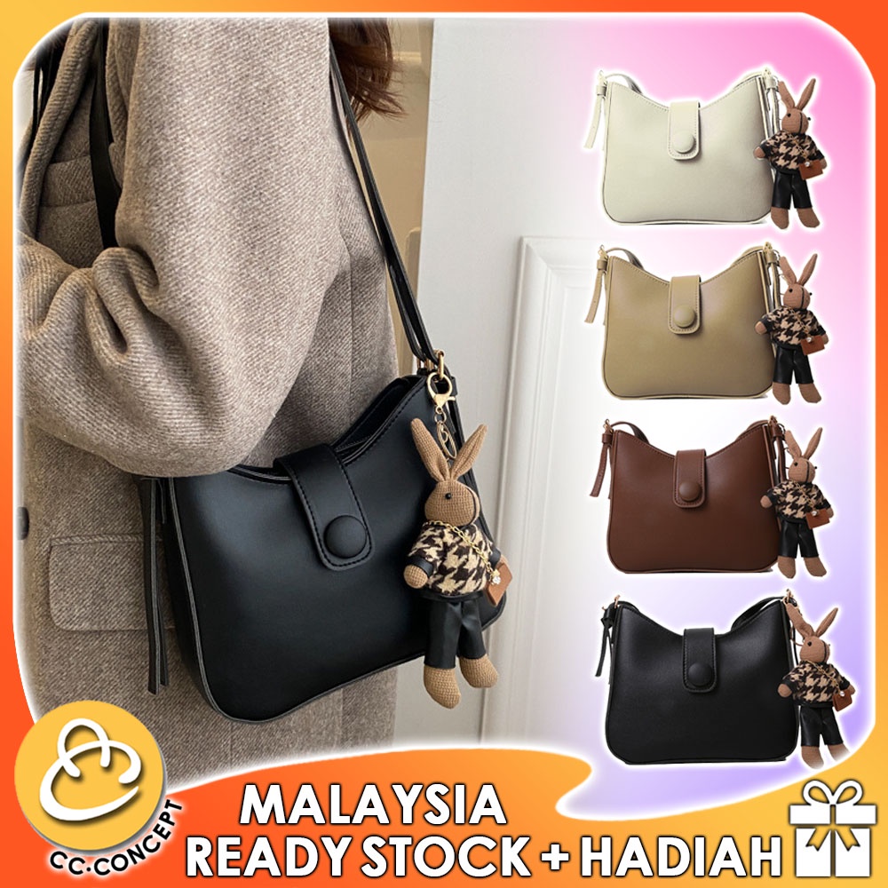 CC CONCEPT Bunny Women Sling Bag Tote Bag Korea Fashion Shoulder Bag Crossbody Bag Handbag Beg Tangan Wanita Shopee Malaysia