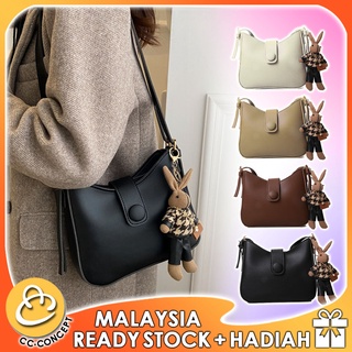 MM RETAILS Bunny Ears Clasp Shoulder Handbag, Shoulder Bag For Girls, Soft Sling Bag, Hand Bag/Sling Bag For Girls, Traveling Bag (Colour May Very)