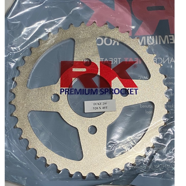 KTM Duke 200 RK Sprocket 520 X 40T (4 Hole) Shopee Malaysia