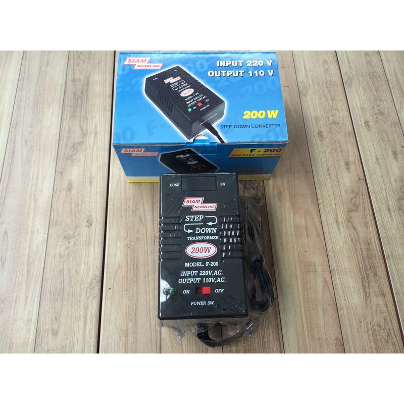Transformer Step Down Lighting 200w | Shopee Malaysia