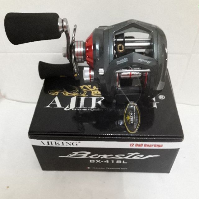 boxster fishing reel Ajiking Boxster BX-418L Fishing Reel