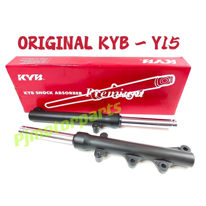 Y15 Y15ZR V1 V2 Ysuku - (100% Original KYB) Batang Fork Depan Set ...