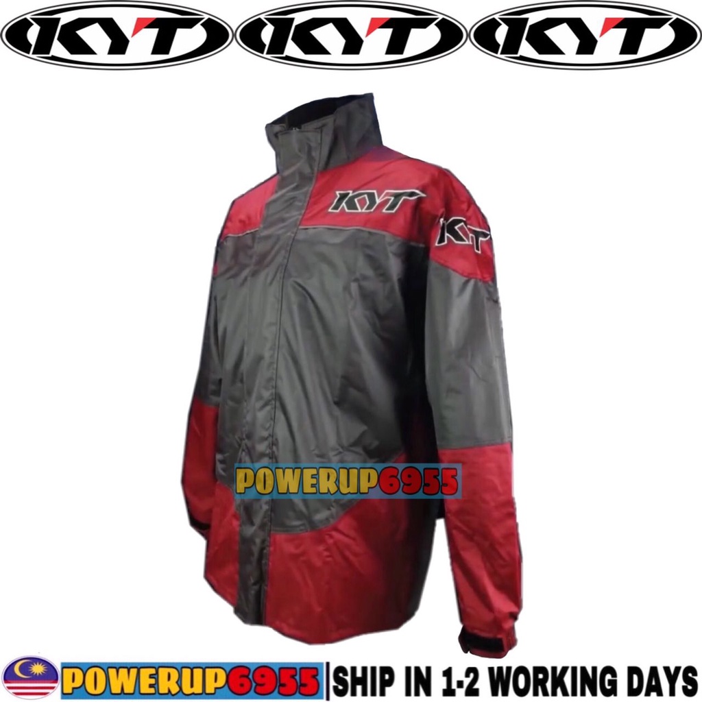ORIGINAL KYT RAINCOAT JACKET RAIN SUIT COAT BAJU HUJAN MOTORCYCLE ...