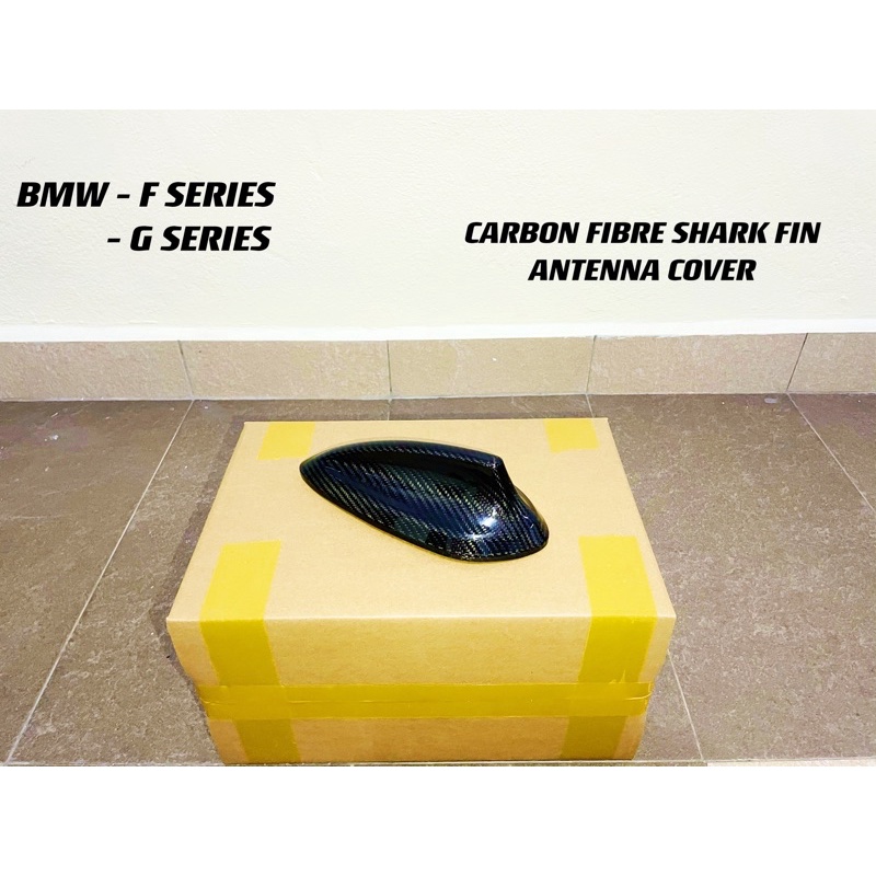 BMW F30 G20 G30 G11 F32 F34 X5 X6 Carbon Fibre Shark Fin Antenna Cover ...