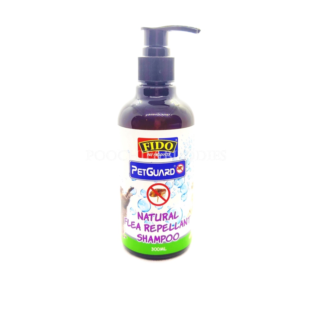 FIDO PetGuard Natural Ticks Repellant Shampoo Dog Cat Shampoo