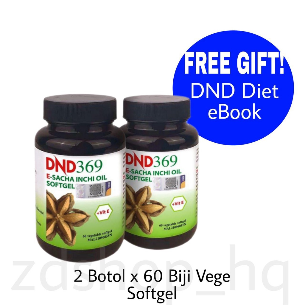 Minyak Sacha Inchi Oil Dr Noordin Darus Original DND369 Awet Muda