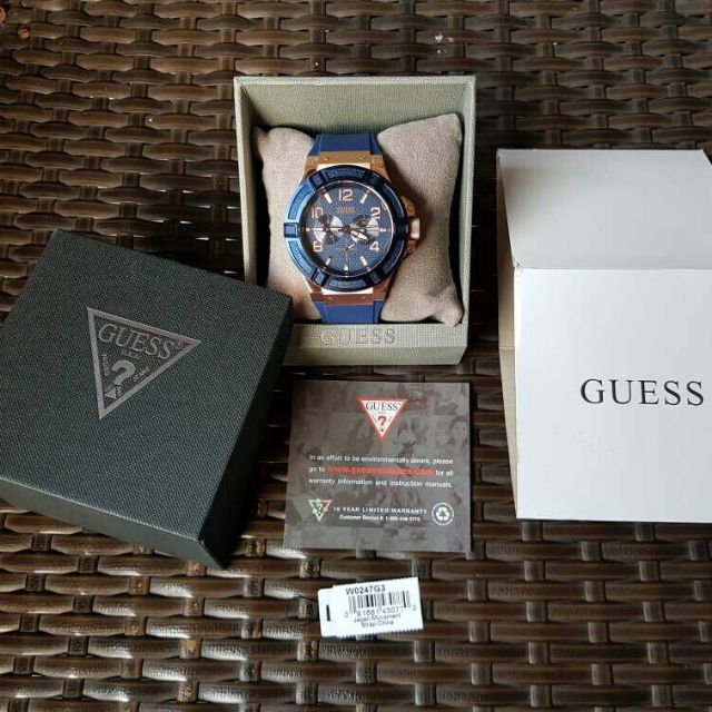 100 ORIGINAL Guess Men s Rigor Watch W0247G3 Shopee Malaysia