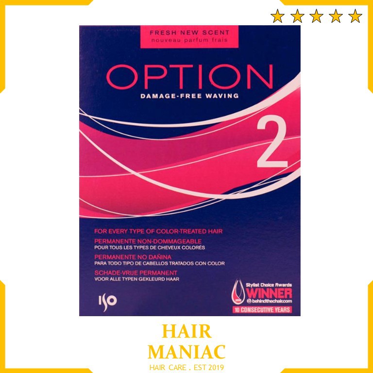 ISO OPTION Perm Lotion (Perming Lotion + Neutralizer + Equalizing Pre