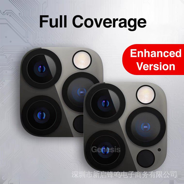 iPhone 13 Pro Max Camera Protector 12/ 11 Mini Tempered Glass Lens