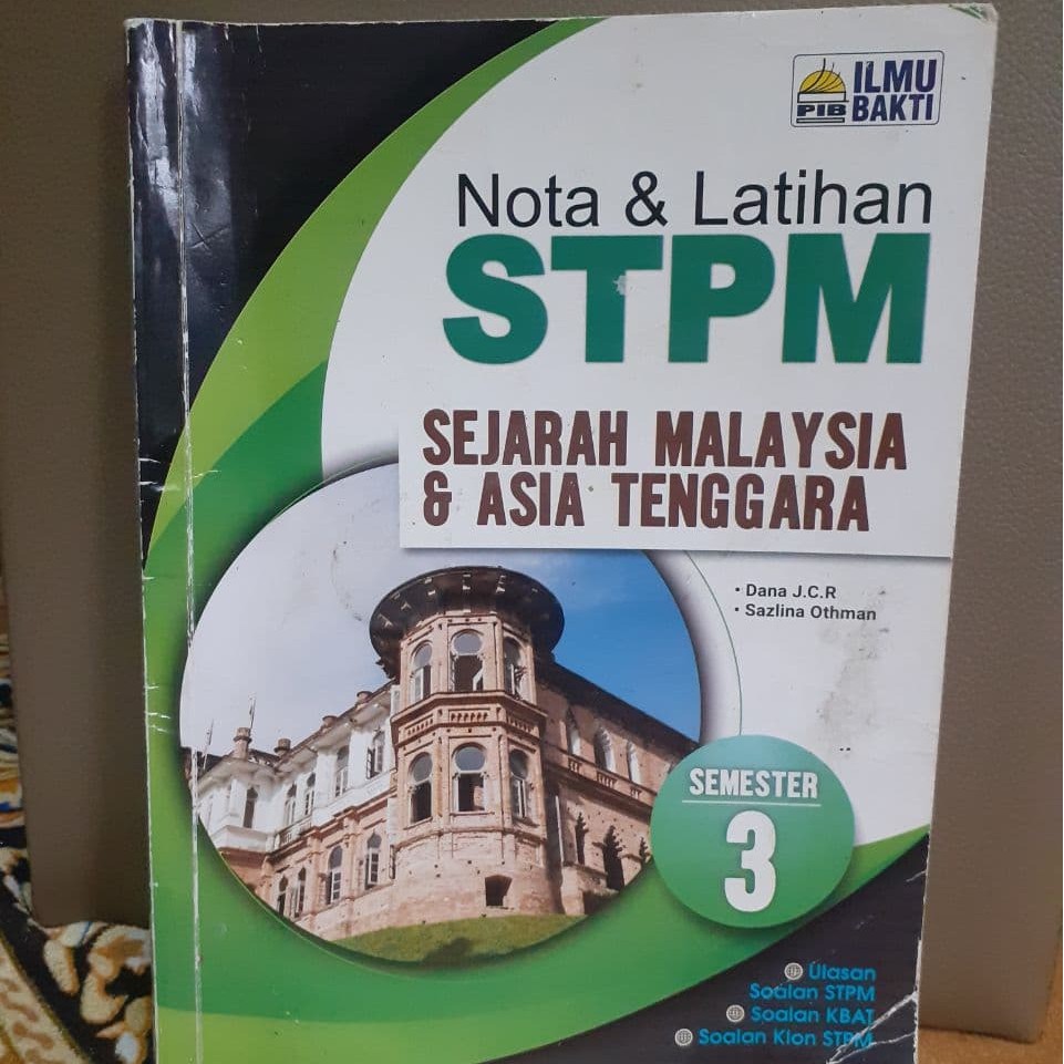 BUKU STPM NOTA & LATIHAN SEJARAH SEMESTER 3 | Shopee Malaysia