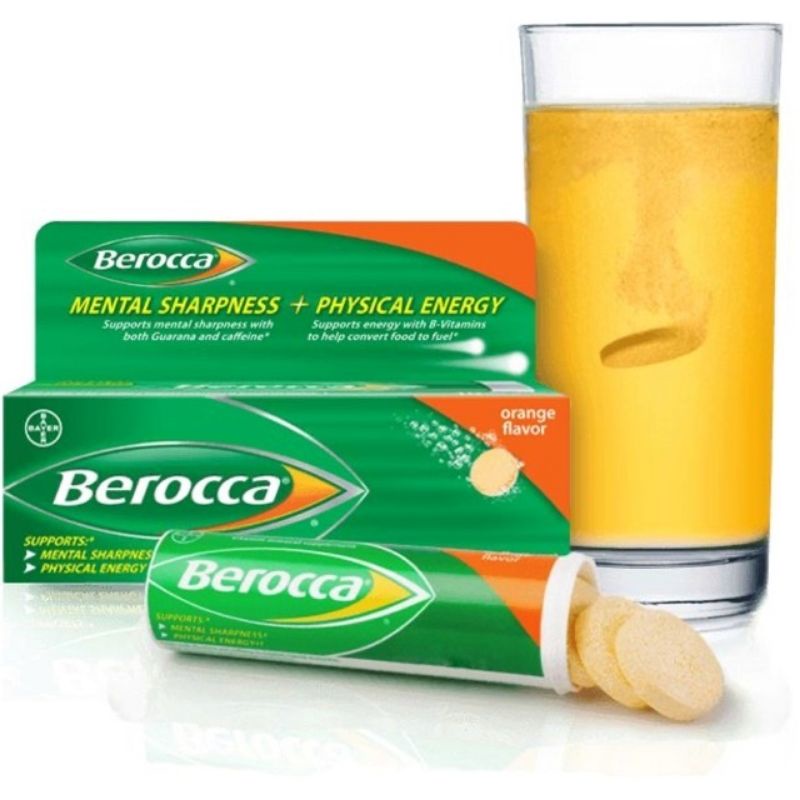Berocca vitamin B group with vitamin C, added calcium, magnesium & zinc