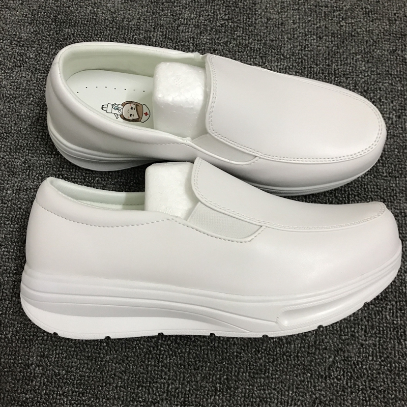 Women Casual Loafers 2023 Spring New Black Work Shoes Anti-slip