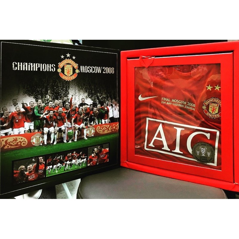 Manchester United 2007/2008 Champions League Commemorative Box Set 