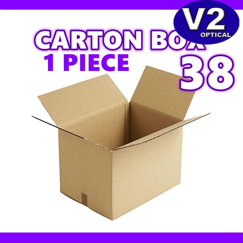 38 CARTON BOX PACKING BOXES (1 PIECE ) | Shopee Malaysia