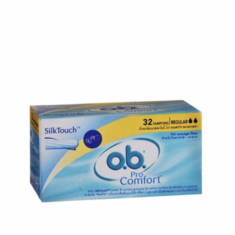 O.B. Pro Comfort Regular Tampon 32's | Shopee Malaysia