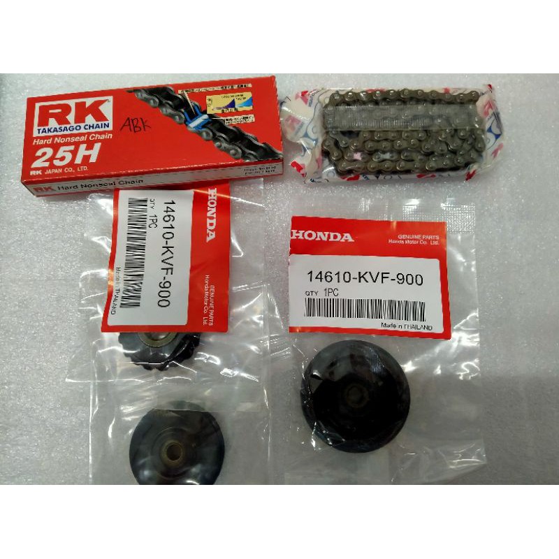🔥🔥EX5/ EX5 DREAM/WAVE100/CLASS 1 TIMING CHAIN RK original +ROLER 🔥🔥 ...