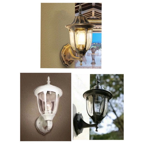 Outdoor wall light garden lampu dinding waterproff Classic Outdoor ...