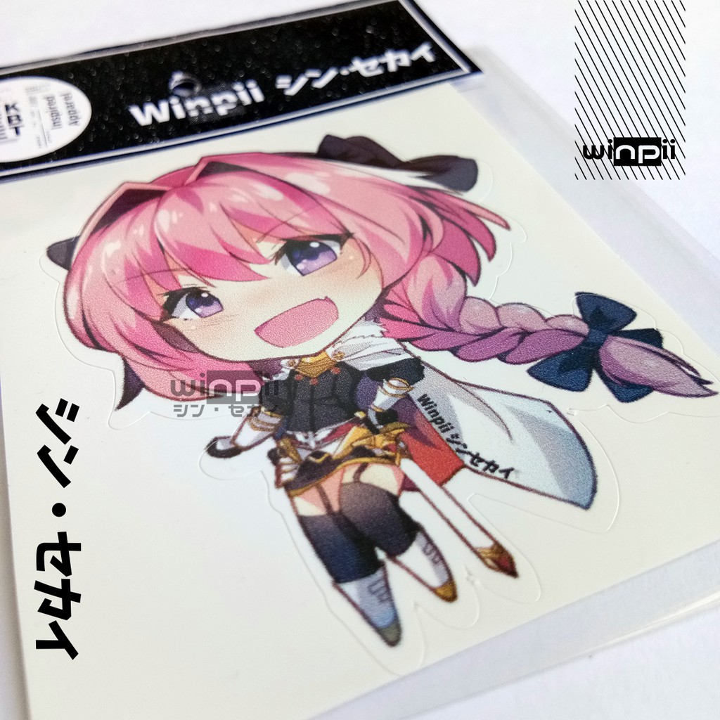 Astolfo Anime Fate Apocrypha Stickers / Stickers | Shopee Malaysia