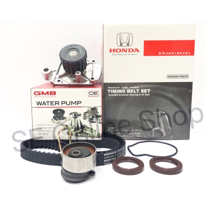Honda Civic ES 1.7cc S5A Timing Belt Kit Set(104RU22)+GMB Water Pump