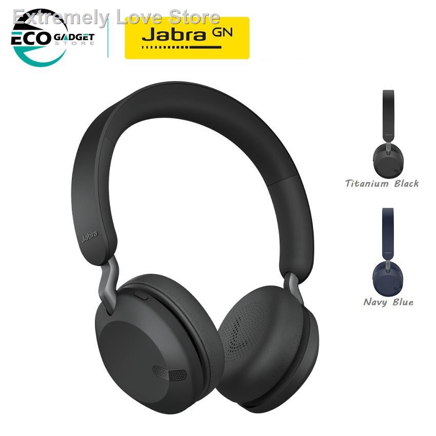 Jabra Elite 45h On ear wireless headphones Passive noise cancellation up to 50 hours of battery Shopee Malaysia