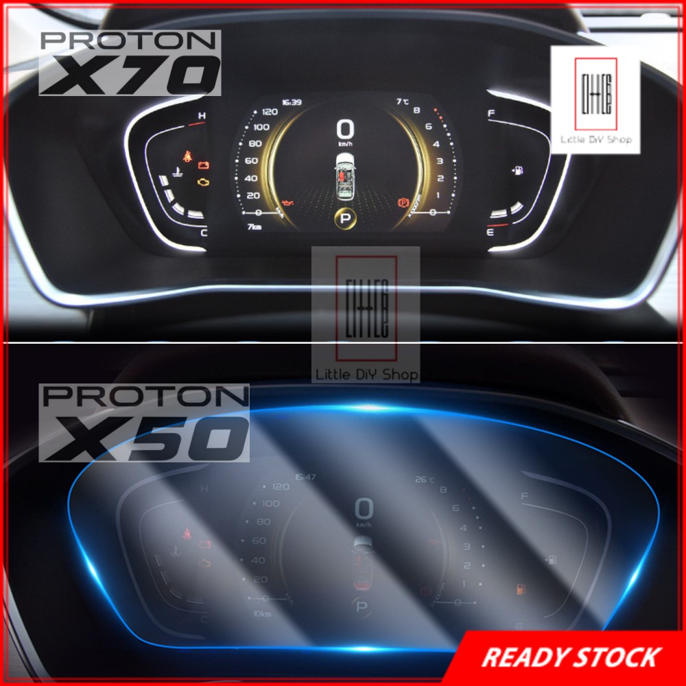 Proton X50 X70 Instrument Panel Screen Protector TPU Crystal Film ...