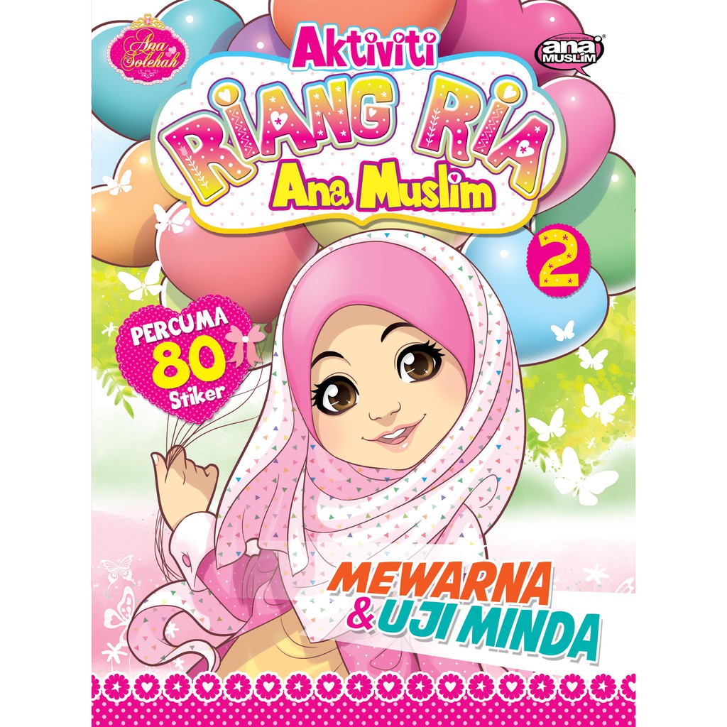 Buku Aktiviti And Mewarna Ana Muslim Aktiviti Riang Ria Ana Muslim 2 Shopee Malaysia