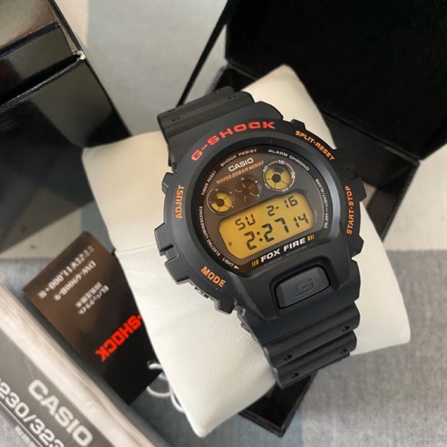 Japan Set) Casio G-Shock Fox Fire DW-6900B-9JF / DW-6900B-9