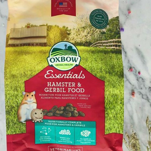 50g Oxbow Essentials Hamster Gerbil Food repack Shopee Malaysia