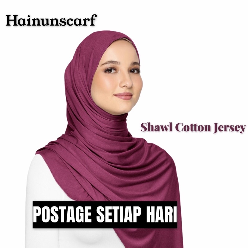 shawl malas cotton jersey
