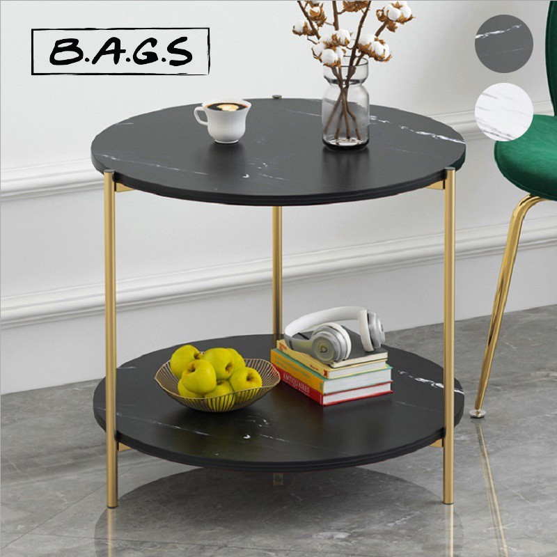 TheBags Sofa Side Cabinet Side Table Movable Small Coffee Table 2 Layer ...