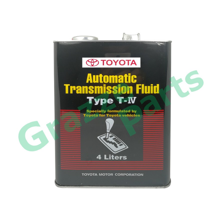 Toyota ATF Type T-IV Automatic Transmission Fluid 4 Litres | Shopee ...