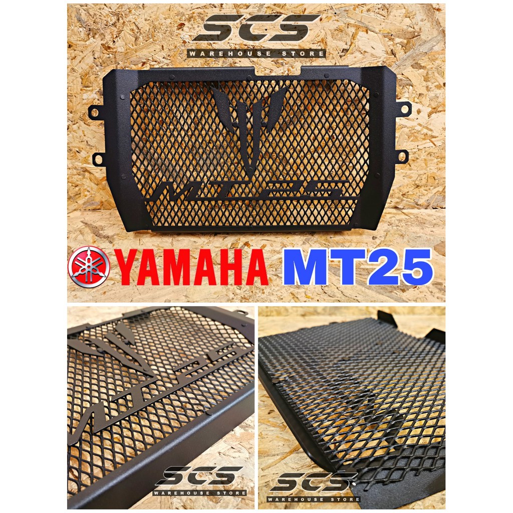 Radiator Cover Yamaha MT25 Coolent Net MT-25 Accessories Windshield ...