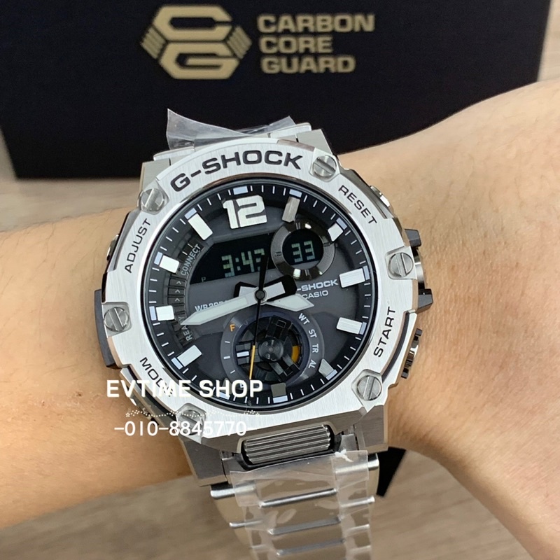 READY STOCK 100% ORIGINAL CASIO G-SHOCK G-STEEL GST-B300E-5ADR