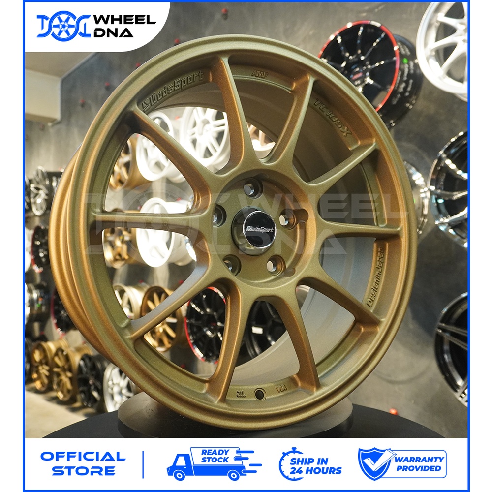 New Sport Rim WEDSSPORT TC105X TC105N 17 Inch 5H112-114.3 Wheel DNA ...