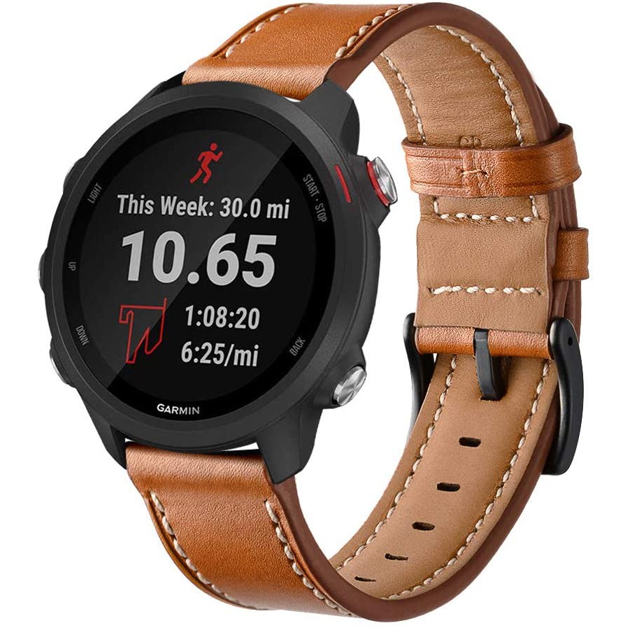 Garmin vivoactive hotsell 3 leather band